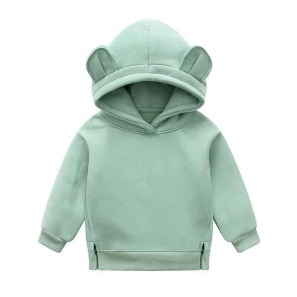 Adorable kids' green hoodies with cute animal ears. Shop at Drestiny for free shipping and we'll cover the tax! Save up to 50% off now!