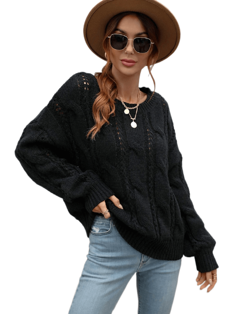 Shop Now & Get Free Shipping + We'll Pay The Tax! Twist Boho Sweater For Women is a fall wardrobe must have. Perfect for layering, for a night out or the office