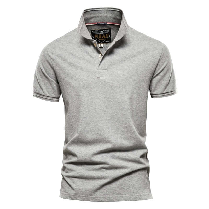 Don't miss out on these trendy slim fit gray polo t-shirts at Drestiny. Free shipping, tax covered, and up to 50% off for a limited time!