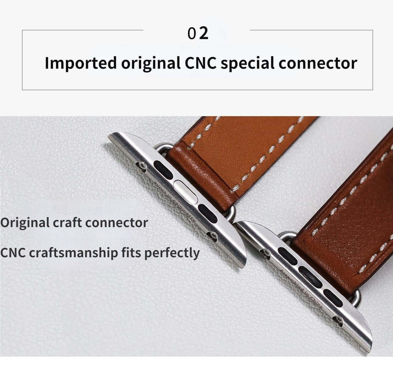 Double Tour Leather Strap Apple Watch -, Watch Bands , Drestiny , Australia, Black, Blue Grey, Brown, Canada, Coffee, Dark Blue, Dark Green, Deep Pink, Gender_Men, Gender_Women, Grey, New Zealand, Orange, Purple, Sky Blue, United Kingdom, United States, Watch Bands, White, Wine Red, Yellow , Drestiny , www.shopdrestiny.com