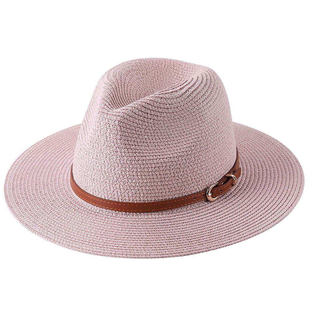 Stylish Pink Panama straw hat from Drestiny. Free shipping + tax covered. Seen on FOX, NBC, CBS. Save up to 50% now!
