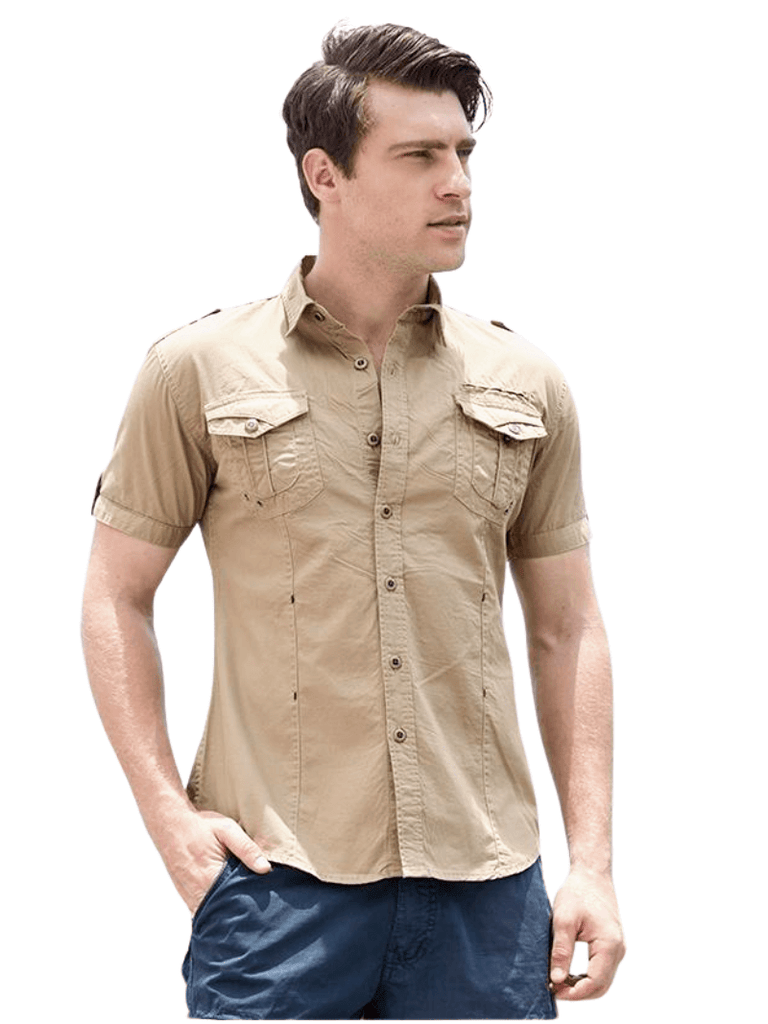 Men's Short Sleeve Cargo Shirt