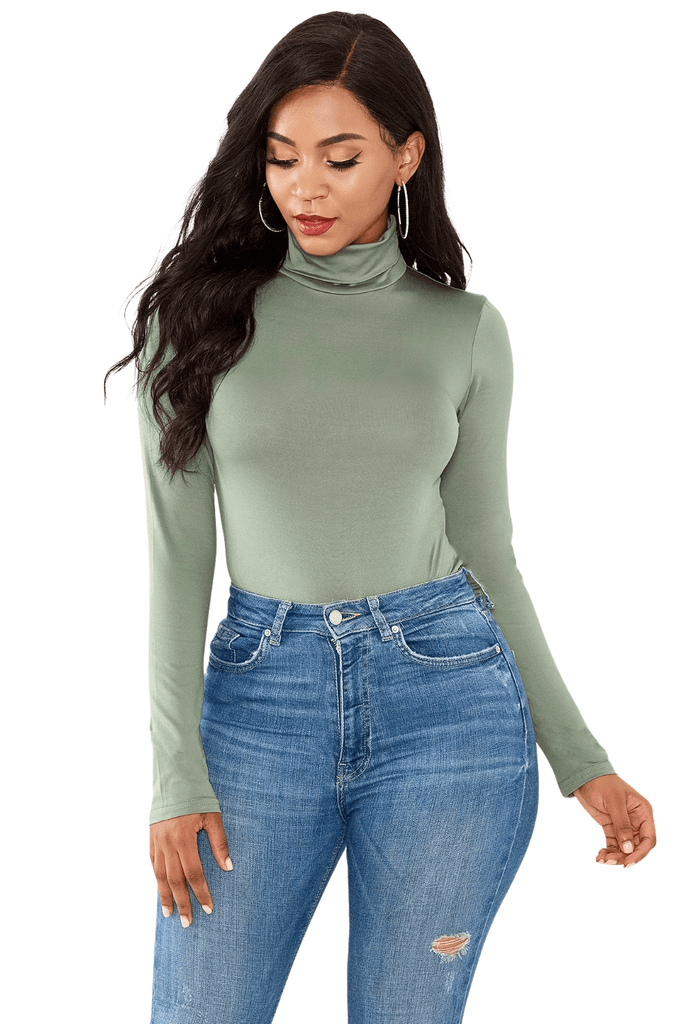 Elevate your wardrobe with the Women's Long Sleeve Turtleneck Bodysuit. Get free shipping and tax covered when you shop at Drestiny! Save up to 50%!