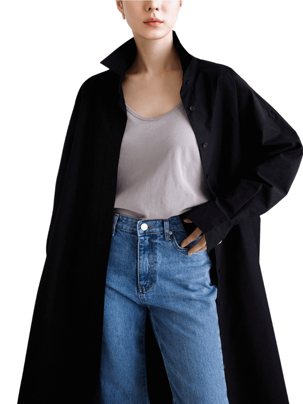 Shop Now & Get Free Shipping + We'll Pay The Tax! Long Side Split Lapel Blouse is a blouse offering a feminine and fashionable look for women. Modern with style