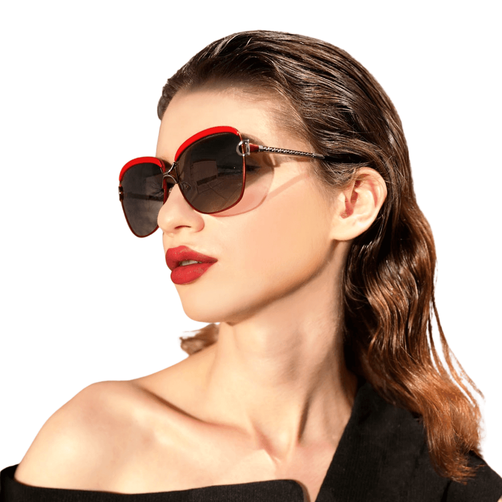 Women's Gradient Round Lens Sunglasses