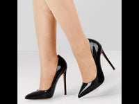 Women's Patent Leather Slip On Heels -, High Heels , Drestiny , 10, 11, 12, 13, 14, 15, 5, 6, 7, 8, 9, 9.5, Australia, Black, Brown, Deep Pink, Heels, High Heels, Ivory, Leopard, Light Pink, Nude, Off White, Peach, Pumps, Red, Stilettos, United Kingdom, United States , Drestiny , www.shopdrestiny.com