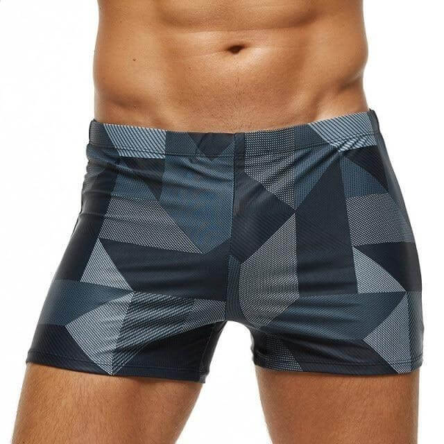 Men's High Quality Printed Swimsuit With Removeable Pad - Drestiny