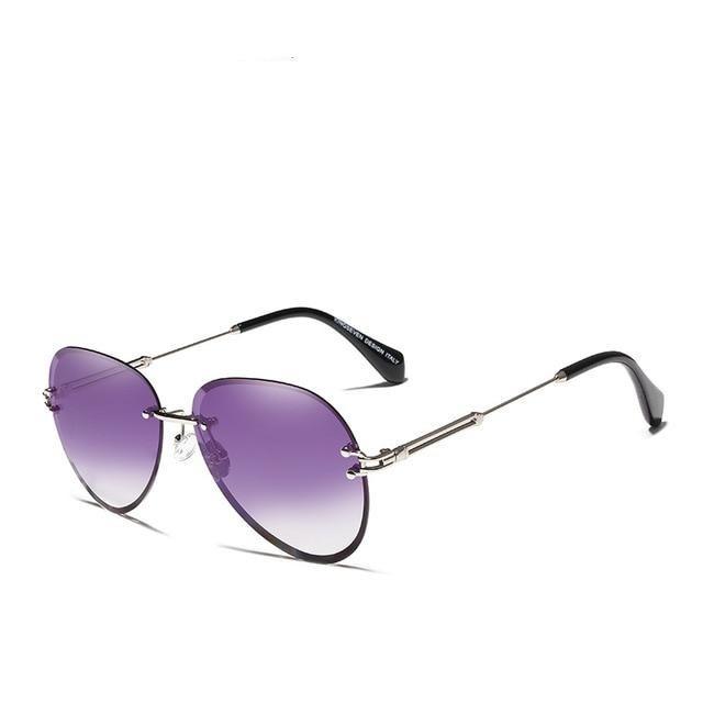 Women's Rimless Gradient Sunglasses - Drestiny