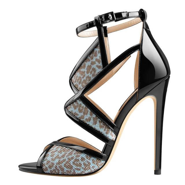 Upgrade your look with Women's Glitter Cut Out Leopard Print Blue High Heels! Shop Drestiny for free shipping and tax covered. As seen on FOX, NBC, and CBS. Save up to 50% for a limited time!