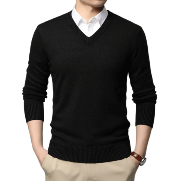 Men's High Quality V Neck Pullover