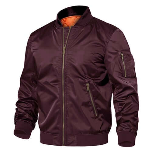 Men's Military Bomber Jacket - In 16 Colors!