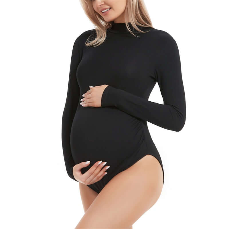 Women's Maternity Bodysuit - Now in Tan & White!