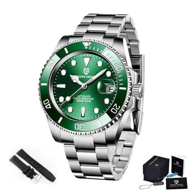 Men's 40MM Luxury AM Wrist Watch - Ode To Rolex Submariner! - Drestiny