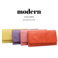 Thumbnail for Women's Genuine Leather Long Wallet For Women -, Wallet , Drestiny , Australia, Black, Canada, FR, Lime, New Zealand, Orange, Pink, Purple, United Kingdom, United States, Wallets , Drestiny , www.shopdrestiny.com