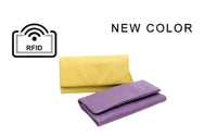 Thumbnail for Women's Genuine Leather Long Wallet For Women -, Wallet , Drestiny , Australia, Black, Canada, FR, Lime, New Zealand, Orange, Pink, Purple, United Kingdom, United States, Wallets , Drestiny , www.shopdrestiny.com